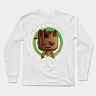 My Name is Groot Long Sleeve T-Shirt